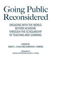 Enlarge image Cover: Going Public Reconsidered - Stylus Publishing