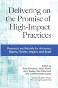Cover: Delivering on the Promise of High-Impact Practices - Stylus Publishing