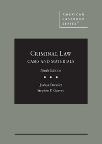 Enlarge image Cover: Criminal Law - West Academic Press