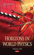 Cover: Horizons in World Physics. Volume 306 - Nova Science Publishers Inc