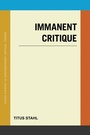 Cover: Immanent Critique - Rowman & Littlefield Publishers