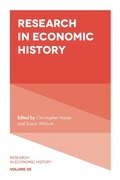 Cover: Research in Economic History - Emerald Publishing Limited