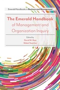 Cover: The Emerald Handbook of Management and Organization Inquiry - Emerald Publishing Limited