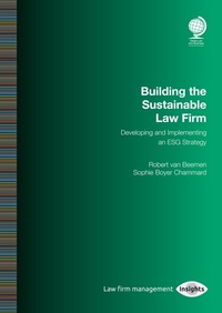 Abbildung von: Building the Sustainable Law Firm - Globe Law and Business