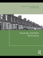 Cover: Housing, Markets and Policy - Routledge