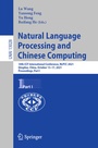 Cover: Natural Language Processing and Chinese Computing - Springer