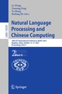 Cover: Natural Language Processing and Chinese Computing - Springer