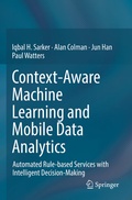 Cover: Context-Aware Machine Learning and Mobile Data Analytics - Springer
