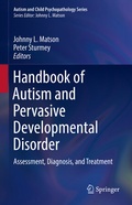 Cover: Handbook of Autism and Pervasive Developmental Disorder - Springer