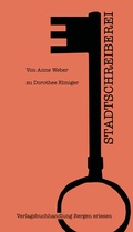 Cover: Stadtschreiberei - Schriftenreihe Stadtschreiberei