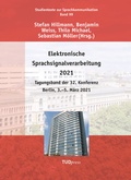 Cover: Elektronische Sprachsignalverarbeitung 2021 - TUDpress