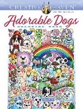 Cover: Creative Haven Adorable Dogs Coloring Book - Dover Publications Inc.
