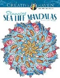 Cover: Creative Haven Stunning Sea Life Mandalas Coloring Book - Dover Publications Inc.