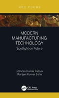 Cover: Modern Manufacturing Technology - CRC Press