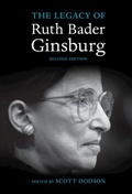 Cover: The Legacy of Ruth Bader Ginsburg - Cambridge University Press
