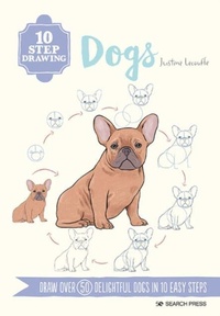 Enlarge image Cover: 10 Step Drawing: Dogs - Search Press Ltd