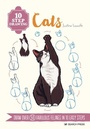 Cover: 10 Step Drawing: Cats - Search Press Ltd