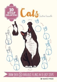 Enlarge image Cover: 10 Step Drawing: Cats - Search Press Ltd