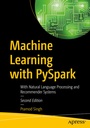Cover: Machine Learning with PySpark - APress