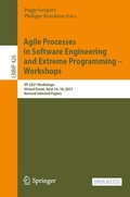 Bild: Agile Processes in Software Engineering and Extreme Programming - Workshops - Springer