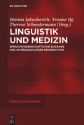 Cover: Linguistik und Medizin - De Gruyter