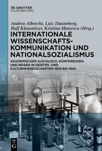 Bild: Internationale Wissenschaftskommunikation und Nationalsozialismus - De Gruyter Oldenbourg