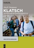 Cover: Klatsch - De Gruyter Oldenbourg
