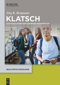 Cover: Klatsch - De Gruyter Oldenbourg