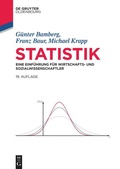 Cover: Statistik - De Gruyter Oldenbourg