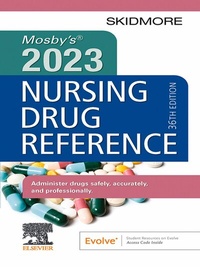 Abbildung von: Mosby's 2023 Nursing Drug Reference - E-Book - Elsevier