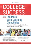 Cover: College Success for Students With Learning Disabilities - Routledge