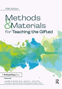 Enlarge image Cover: Methods and Materials for Teaching the Gifted - Routledge