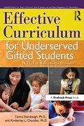 Cover: Effective Curriculum for Underserved Gifted Students - Routledge