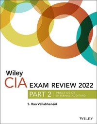 Abbildung von: Wiley CIA 2022 Exam Review, Part 2 - Wiley