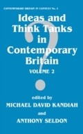 Cover: Ideas and Think Tanks in Contemporary Britain - Routledge