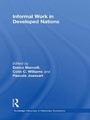 Cover: Informal Work in Developed Nations - Routledge