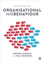 Cover: Organisational Misbehaviour - SAGE Publications Ltd