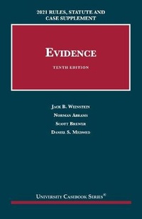 Enlarge image Cover: Evidence - Foundation Press