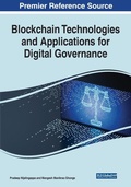 Cover: Blockchain Technologies and Applications for Digital Governance - Business Science Reference