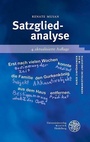 Cover: Satzgliedanalyse - Universit&auml;tsverlag Winter