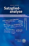 Cover: Satzgliedanalyse - Universit&auml;tsverlag Winter