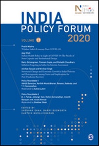 Enlarge image Cover: India Policy Forum 2020 - SAGE Publications India Pvt Ltd