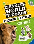 Cover: Guinness World Records Stickern und R&auml;tseln: Wilde Tiere - Ravensburger