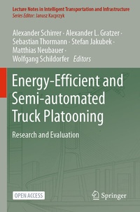 Abbildung von: Energy-Efficient and Semi-automated Truck Platooning - Springer