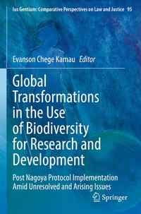 Abbildung von: Global Transformations in the Use of Biodiversity for Research and Development - Springer