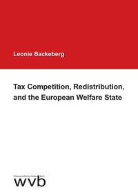Bild vergrößern Bild: Tax Competition, Redistribution, and the European Welfare State - wvb Wissenschaftlicher Verlag Berlin