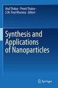 Cover: Synthesis and Applications of Nanoparticles - Springer