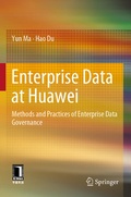 Cover: Enterprise Data at Huawei - Springer