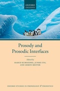 Cover: Prosody and Prosodic Interfaces - Oxford University Press
