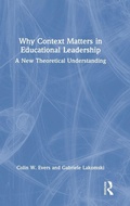 Cover: Why Context Matters in Educational Leadership - Routledge